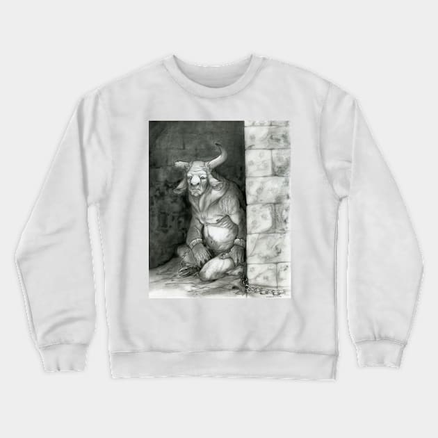 Minotaur Crewneck Sweatshirt by charamath